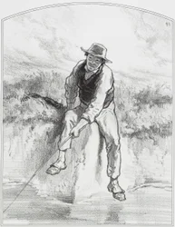 Angeln, Platte 7 aus Les Toquades, 1858